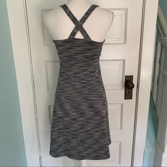 Mondetta Stretchy Athletic Sports Dress – Size Small, Black & Gray Heathered - Picture 3 of 13